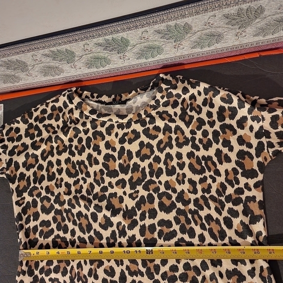 VICI Leopard Print Long Sleeve Dress Size S - Picture 8 of 8